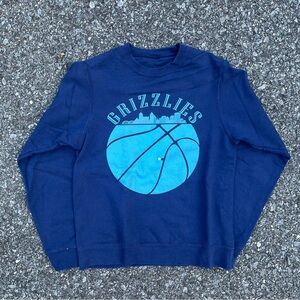 Grizzlies Blue Sweater